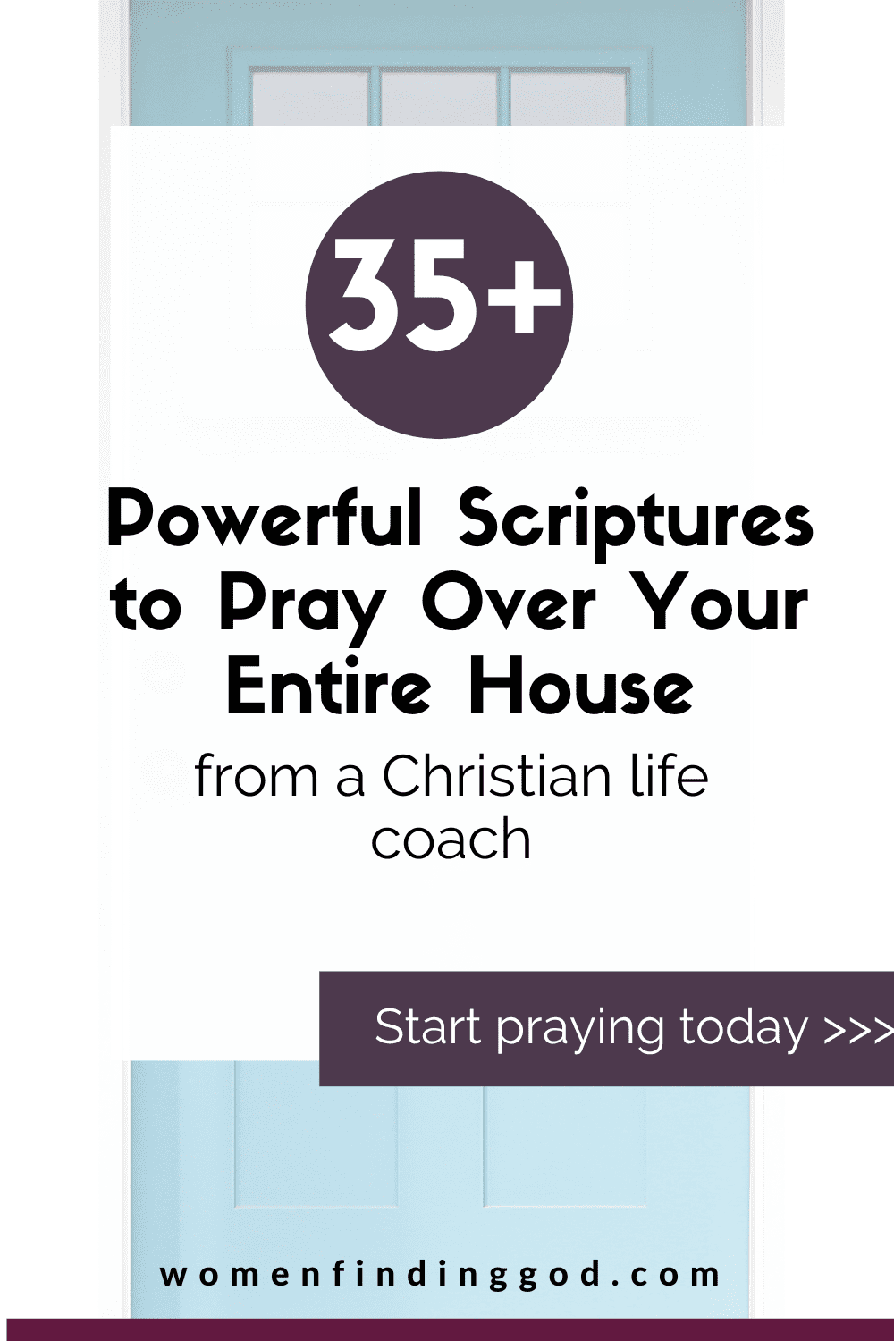 Are you ready to learn how to pray over your home? Learn the reason you should cover your home in prayer and how to prepare to pray everyday prayers against the enemy! Plus, tips about what to pray over your children, husband and friends and a list of scriptures you can pray over your home.  via @womenfindinggod