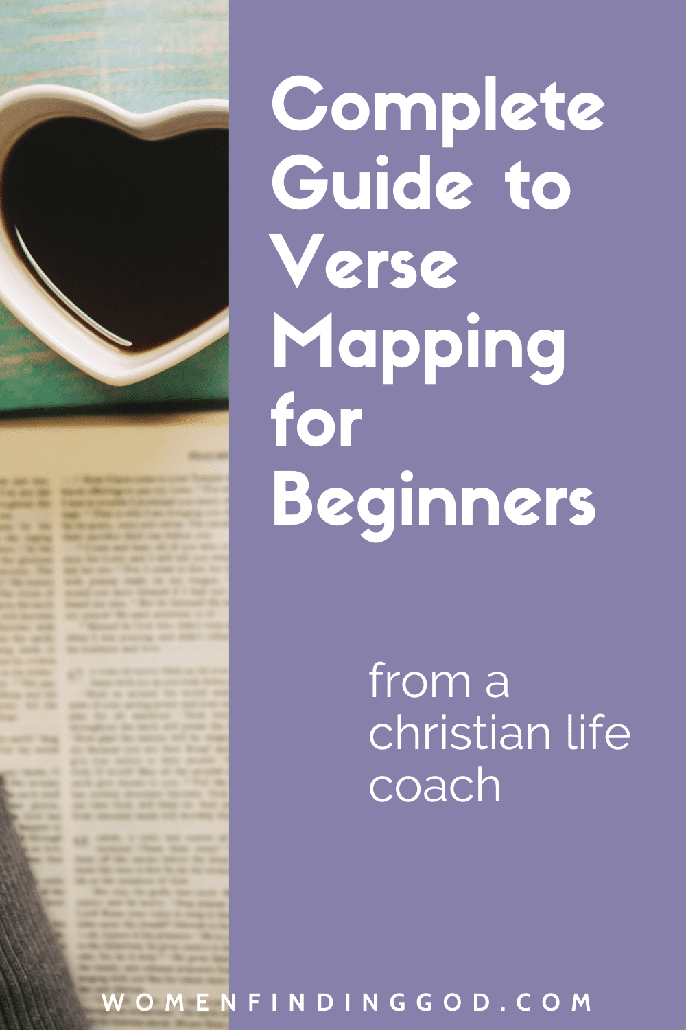 Are you ready for an easy way to study the bible? Learn the 6 steps to verse mapping the bible and why this should be part of your quiet time with God. Plus, tips about how to take this bible study method for beginners deeper and the must-have bible study tools for verse mapping. via @womenfindinggod