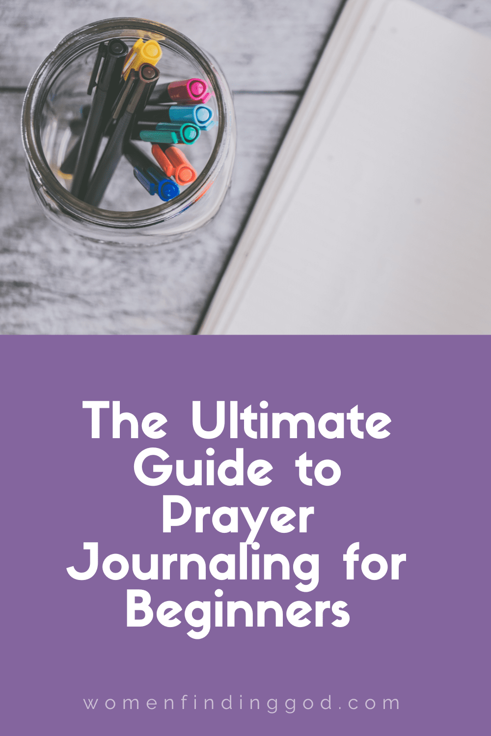 A Prayer Journal For Women 