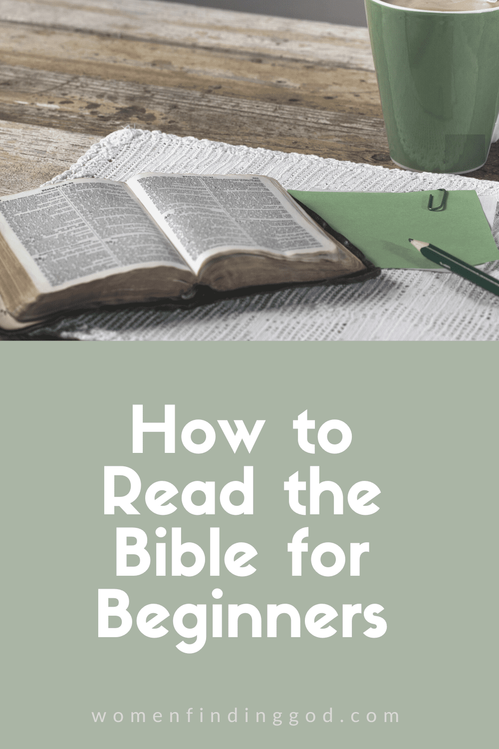 Are you ready to learn how to read the bible? Reading the Bible is one of the best ways to get closer to God! Here are some ideas on how to include this spiritual discipline in your daily quiet time with God. Plus, tips about creating your own bible reading plan and reading through the entire bible! via @womenfindinggod