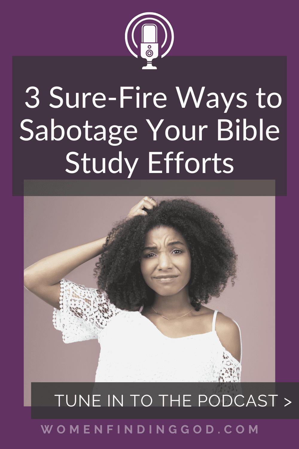 Are you ready to be consistent and confident when it comes to your bible study time? Learn the three ways you could be sabotaging your efforts - without even knowing it. Plus, tips about how to create a bible study routine that you can actually stick to during your daily quiet time with God. via @womenfindinggod