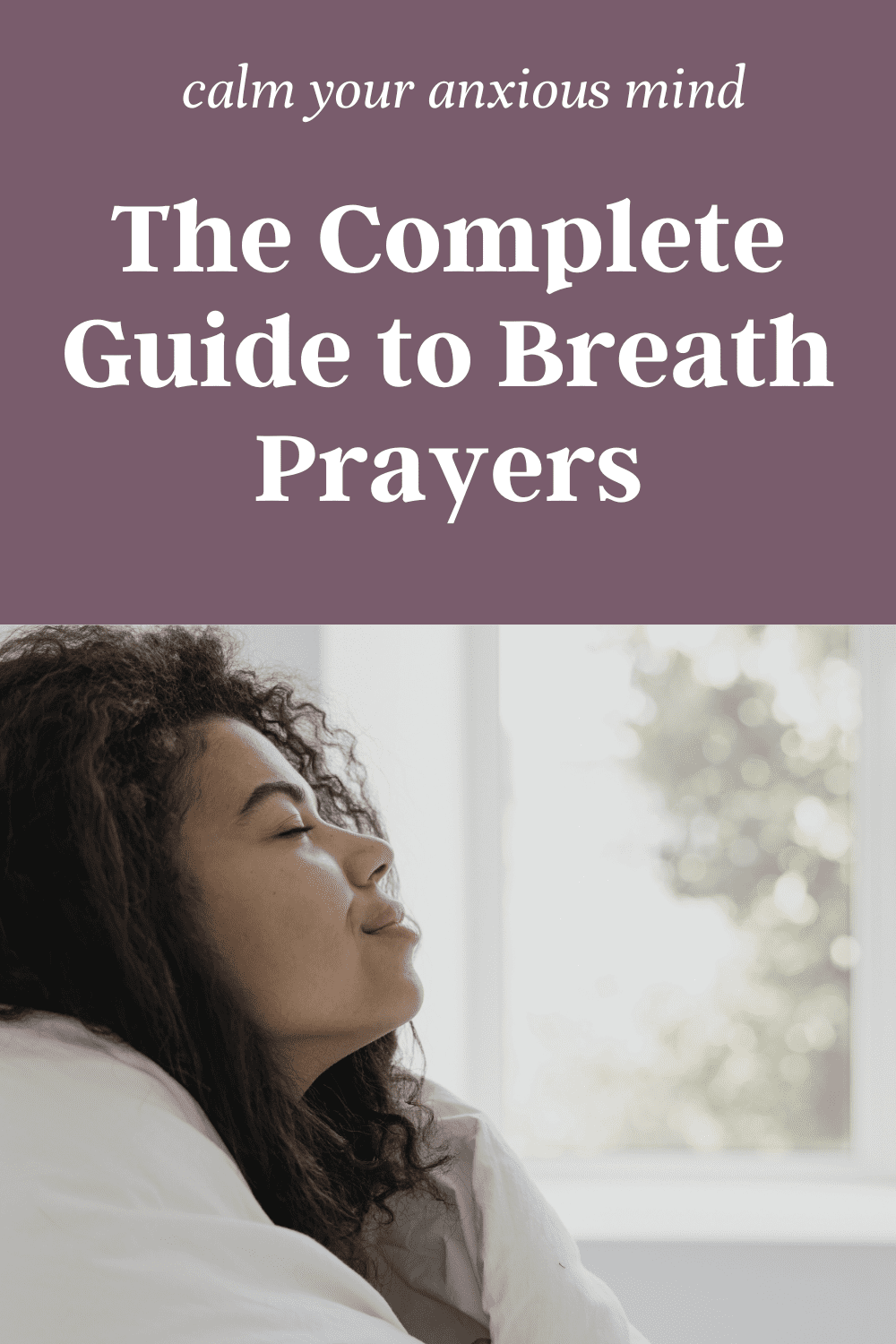 Are you unsure how to pray when life feels overwhelming? During moments of trusting God during hard times learning to pray breath prayers can help you manage your emotions and negative thoughts. Breathing partnered with prayer can do wonders for your soul. This prayer method is perfect for beginners.