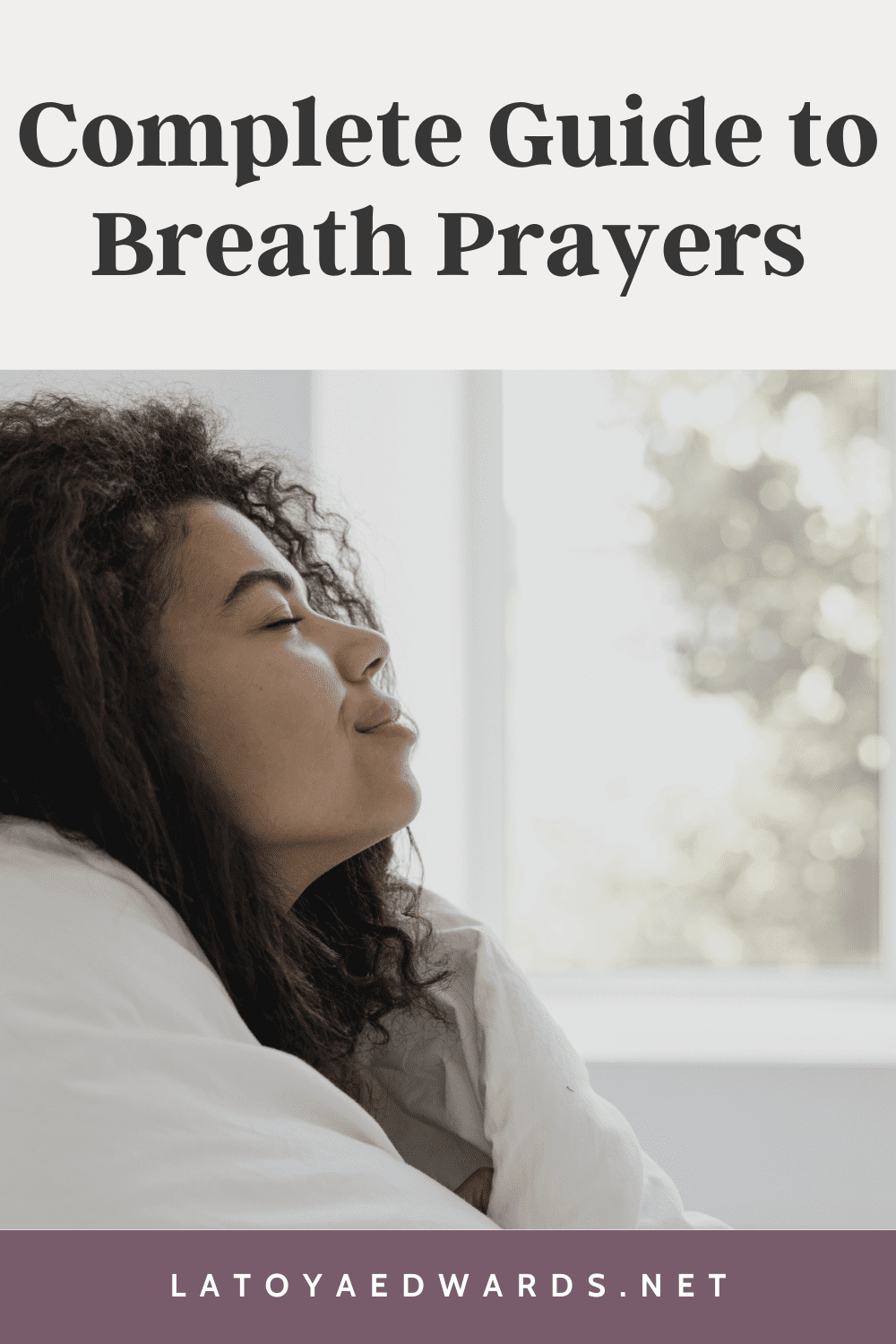 Are you unsure how to pray when life feels overwhelming? During moments of trusting God during hard times learning to pray breath prayers can help you manage your emotions and negative thoughts. Breathing partnered with prayer can do wonders for your soul. This prayer method is perfect for beginners.