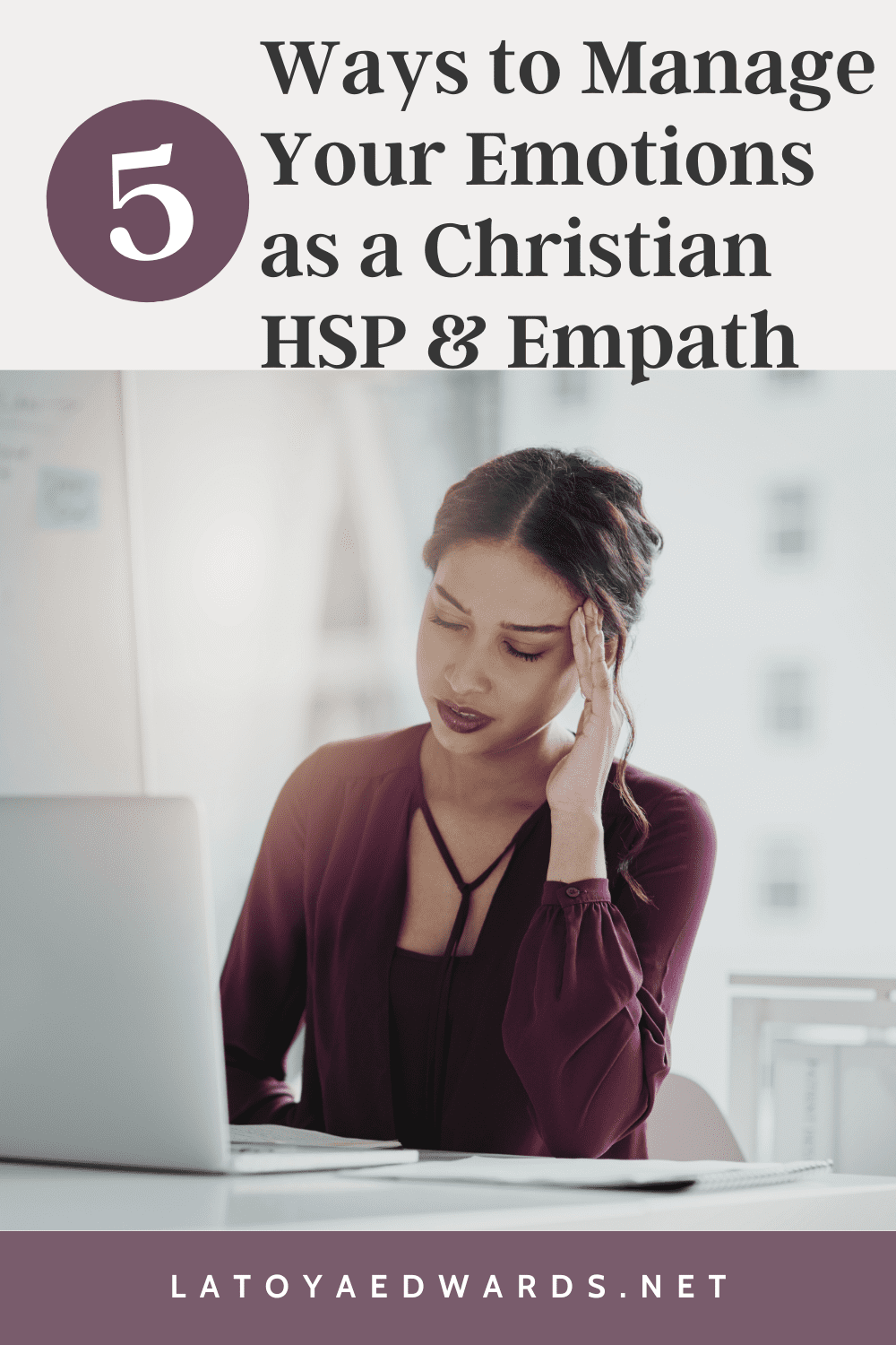 Do you know how to manage your emotions as a highly sensitive introverted Christian woman? Learn these five ways to cope with life so you can continue to pray for others and show up for life when you feel overwhelmed as a Christian empath.