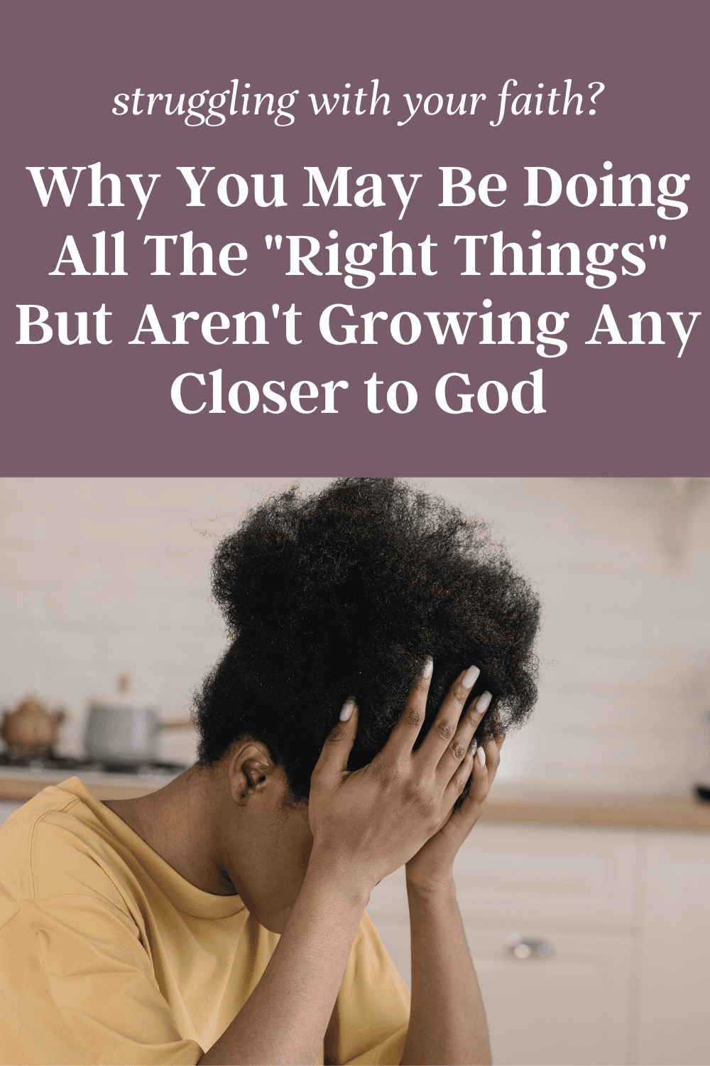As an introverted Christian woman it can be hard to grow closer to God? Learn the real reason that all the "right things" aren't working for you - plus, tips about how to strengthen your faith as an HSP or highly sensitive introverted Christian woman. via @womenfindinggod
