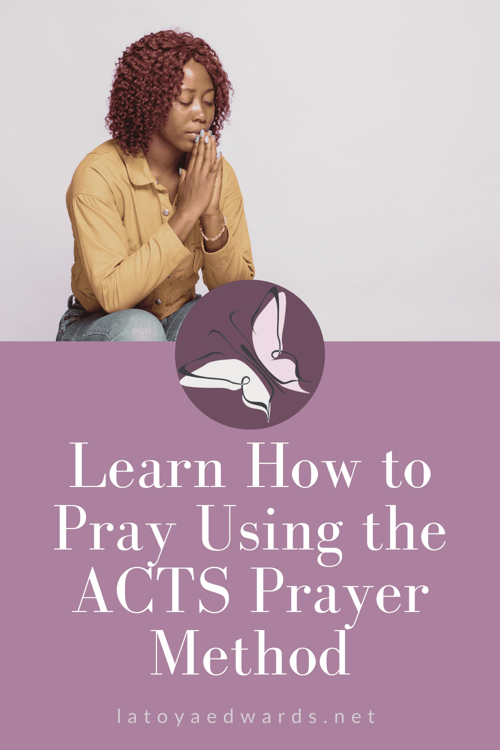 Struggling to know how to pray? The ACTS prayer method is an easy way to pray effectively. Perfect for beginners, kids and when you aren't sure how to pray during hard times.