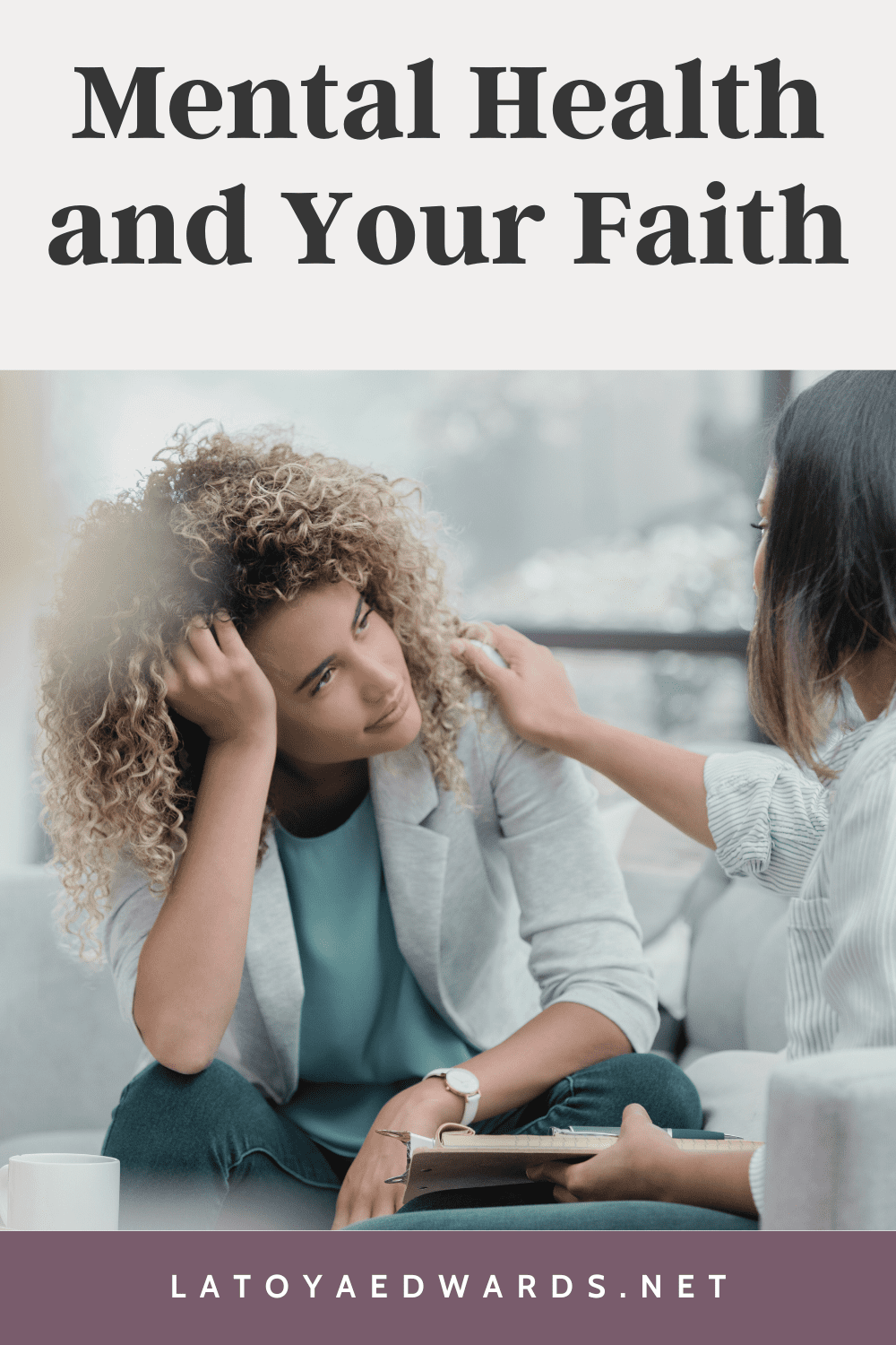 It's important to understand that your mental health struggles are not due to a lack of faith. Learn 6 things have been helpful for me in taking care of myself as I walk through hard things and work towards improving my mental health.