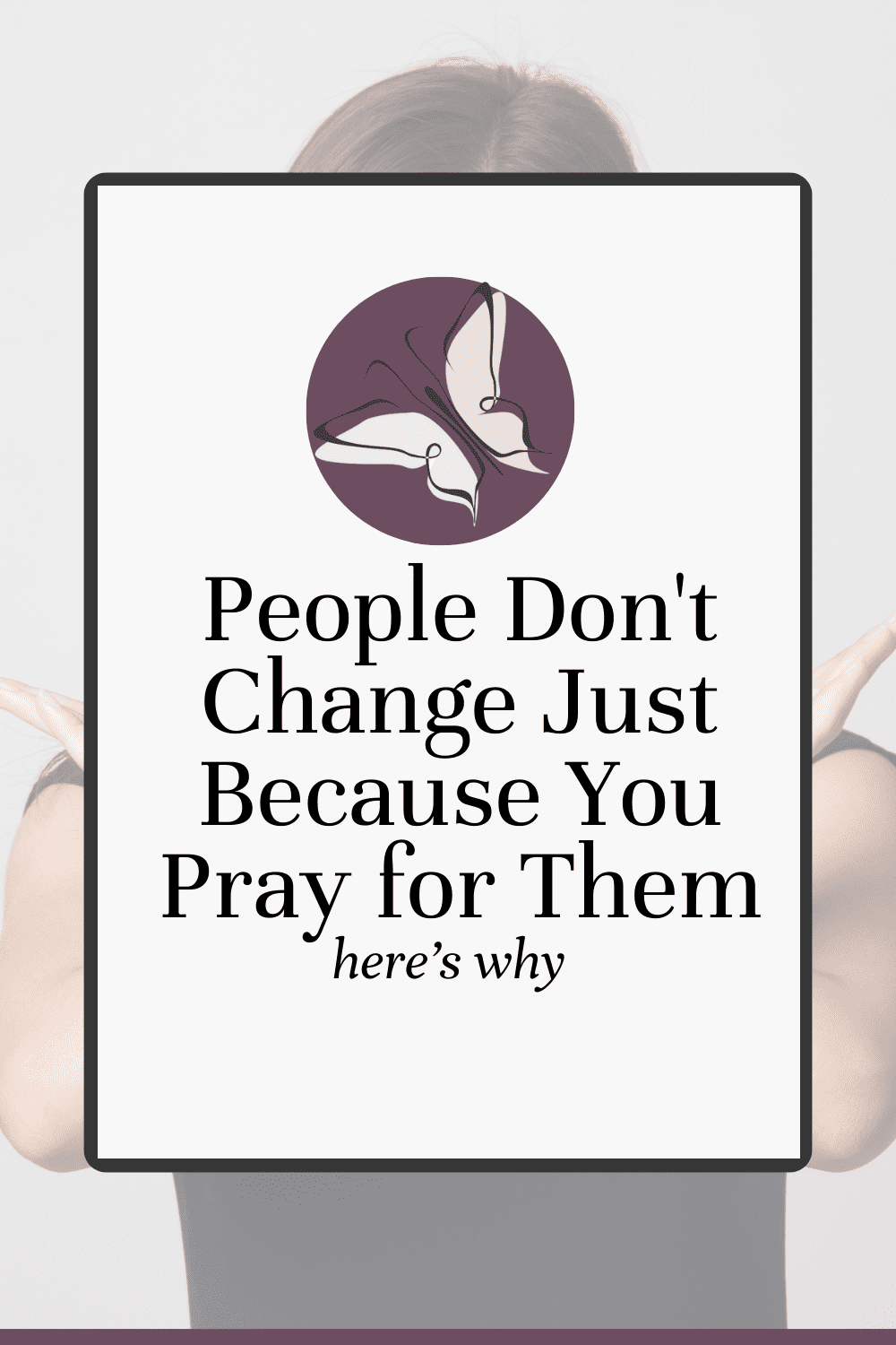 Have you been praying for someone to change for a long time but it seems like isn't listening to your prayers? There are many reasons that God doesn't change people just because you pray for them. Learn what these reasons are and how you can pray more effective prayers for others.