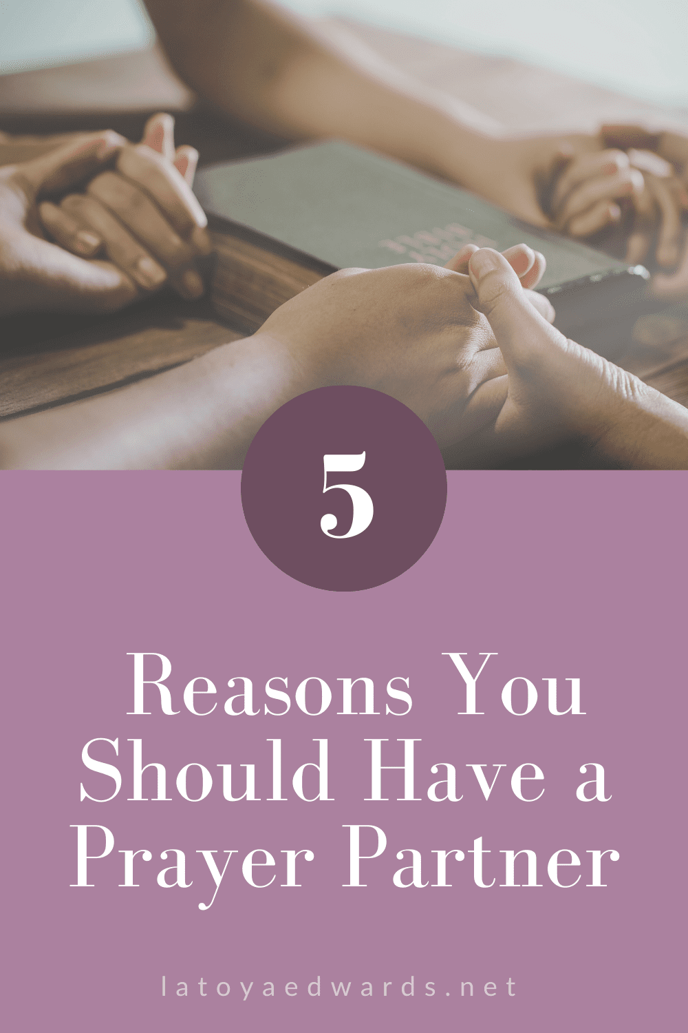 5 reasons everyone should have a prayer partner. When it comes to feeling more confident and consistent with your prayer life doing it in community can make a big difference. Come learn about the benefits of having a prayer partner. Perfect for beginners learning how to pray.