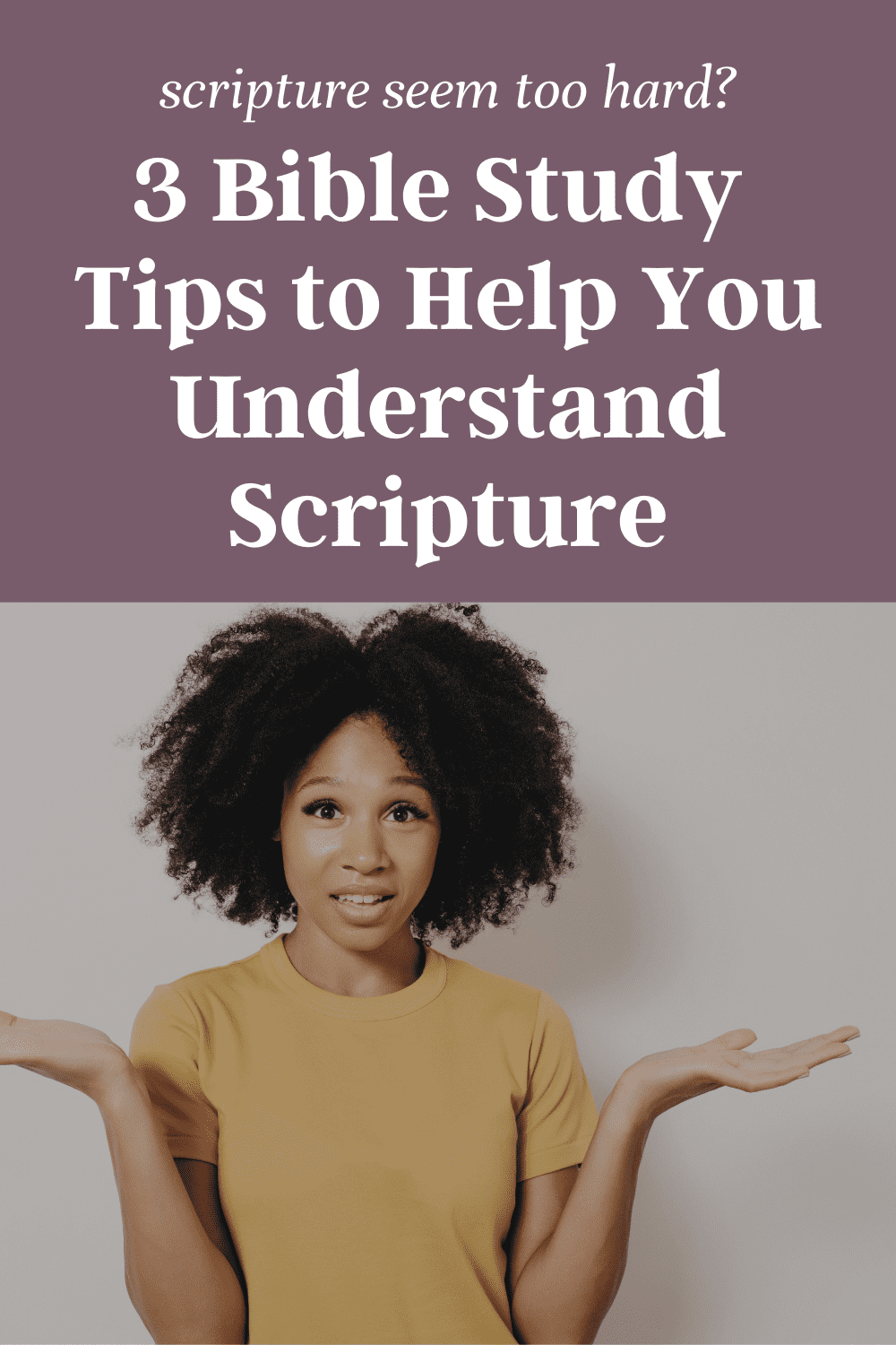 If you are struggling to understand scripture or retain biblical truths when you sit down for bible study these tips will help you. Learn how to troubleshoot your current bible study routine plus get suggestions on things to change.