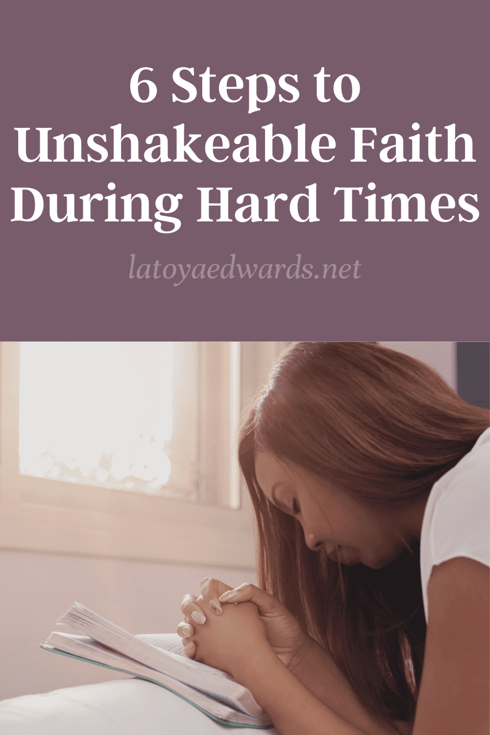 Building strong faith is key to learning to trust God during hard times but it's also not always easy. When lifet gets tough it's important to grow closer to God as you wait on his timing and plans. Listen in to learn the 6 steps of the roadmap that can help you find peace, hope and strength as you learn to endure.