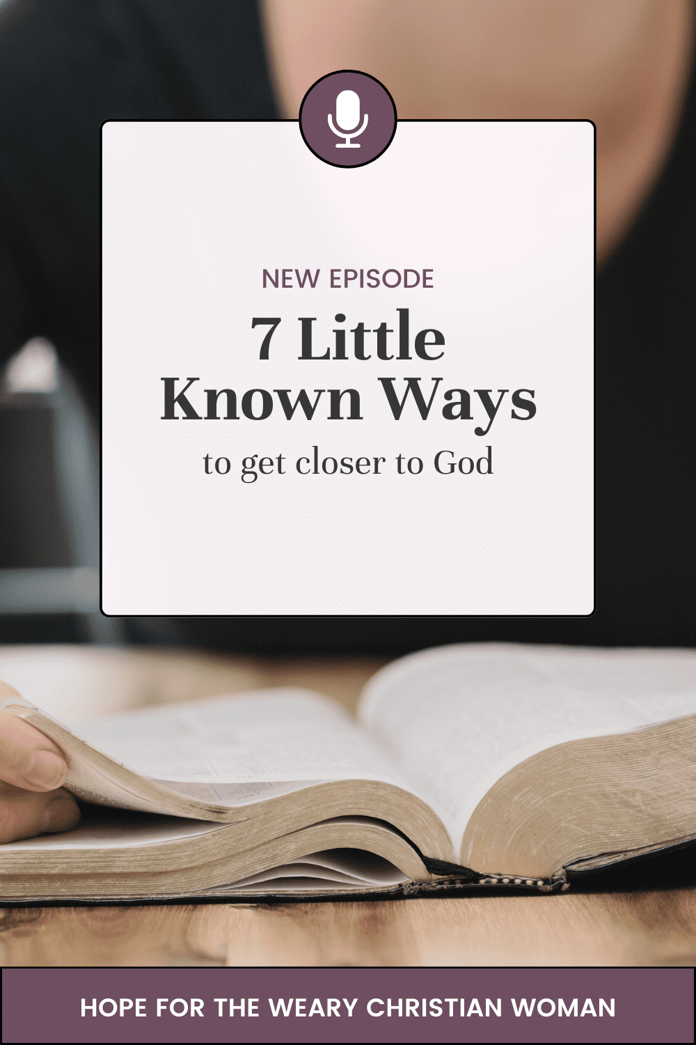 Bible study and prayer aren't the only way to grow closer to God. If you are feeling bored or unmotivated sometimes switching things up during your quiet time with God can make a big difference. If you're looking for new ways to get to know God better I cover this in depth in this podcast episode. Talking to God is a great way to grow your faith and I'm sharing some creative ways to do that. I also cover different ways to engaged with scripture. Visit the full blog post to read more.