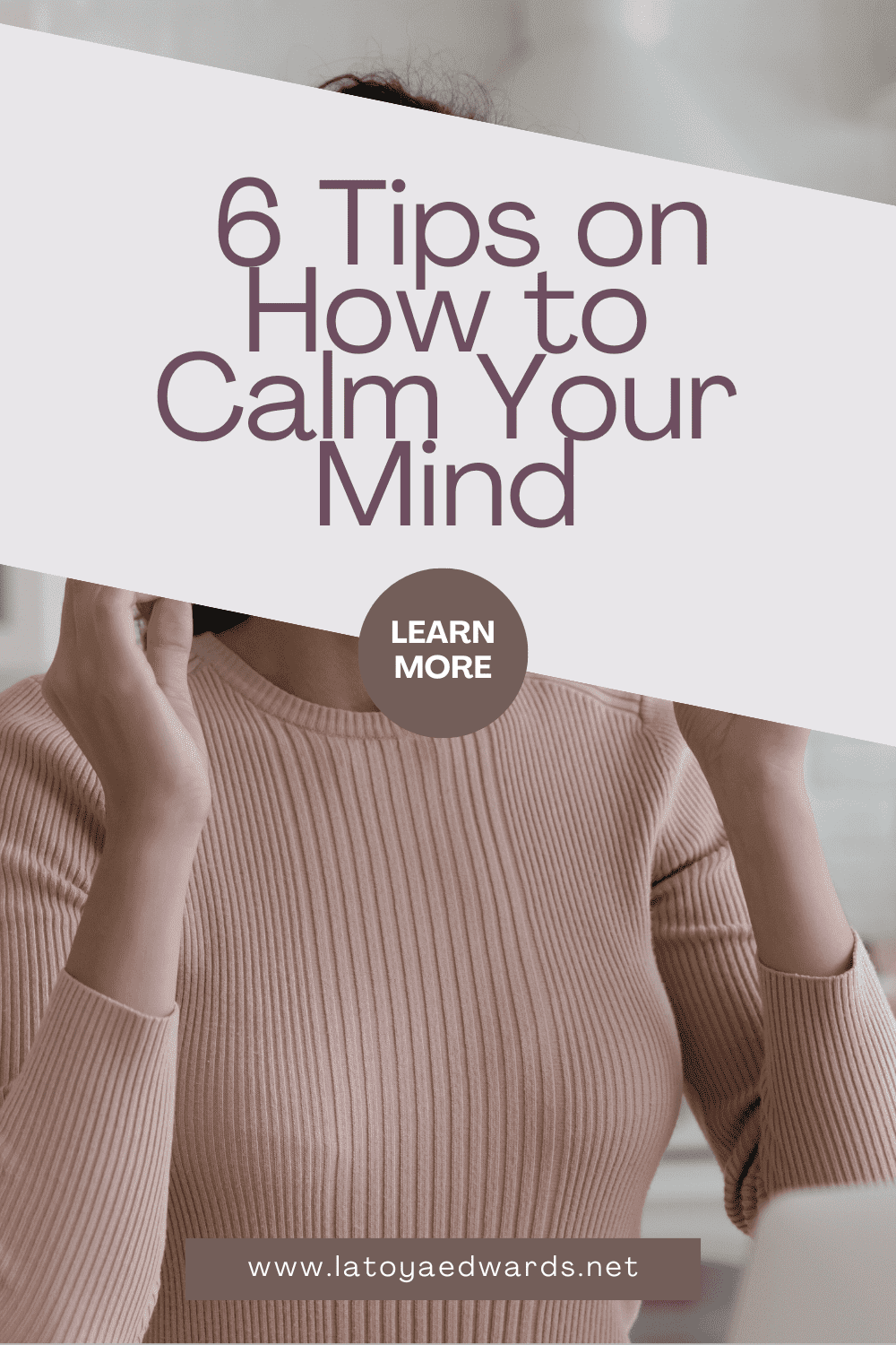 Are you looking for ways to calm your thoughts? Learn 6 practical examples of how to clear your mind of negative thoughts. Introverted thinking goes deep but that can sometimes lead down the road to overthinking and highly sensitive person burnout. If you're looking for some helpful mindfulness activities visit the full blog post to read more.