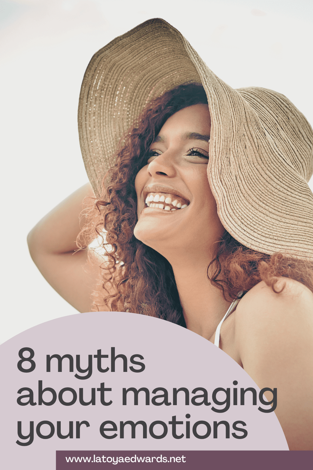 Are you ready to overcome mindset blocks so you can learn how to manage your emotions? Learn 8 myths that are keeping you from learning how to understand your emotions and how to calm your mind. This tips to control your emotions are perfect for highly sensitive introverted women who are walking through hard times. If you're looking for tips on building emotional resilience visit the full blog post to read more.